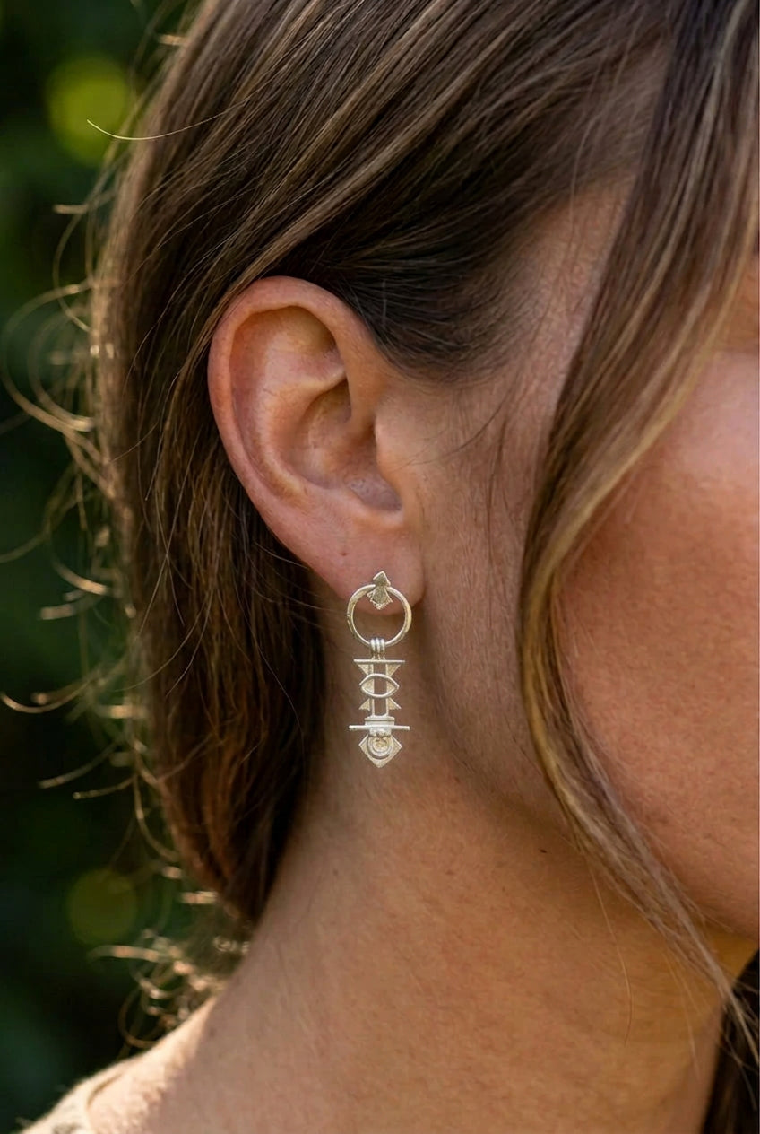 Sahara Eye Earrings