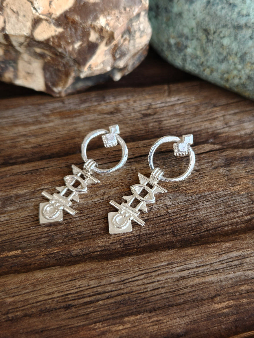 Sahara Eye Earrings
