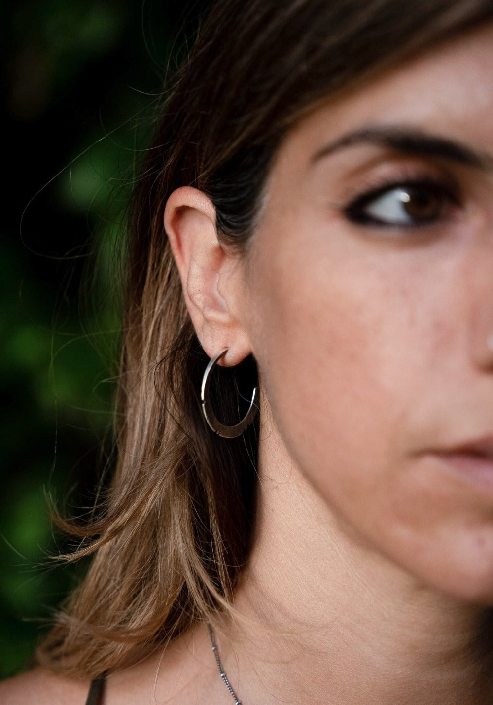 925 Sterling silver hoop earrings