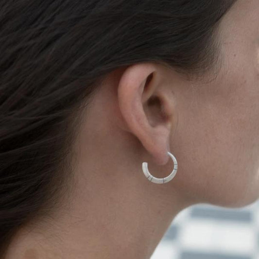 Break The Lines Earrings - Small
