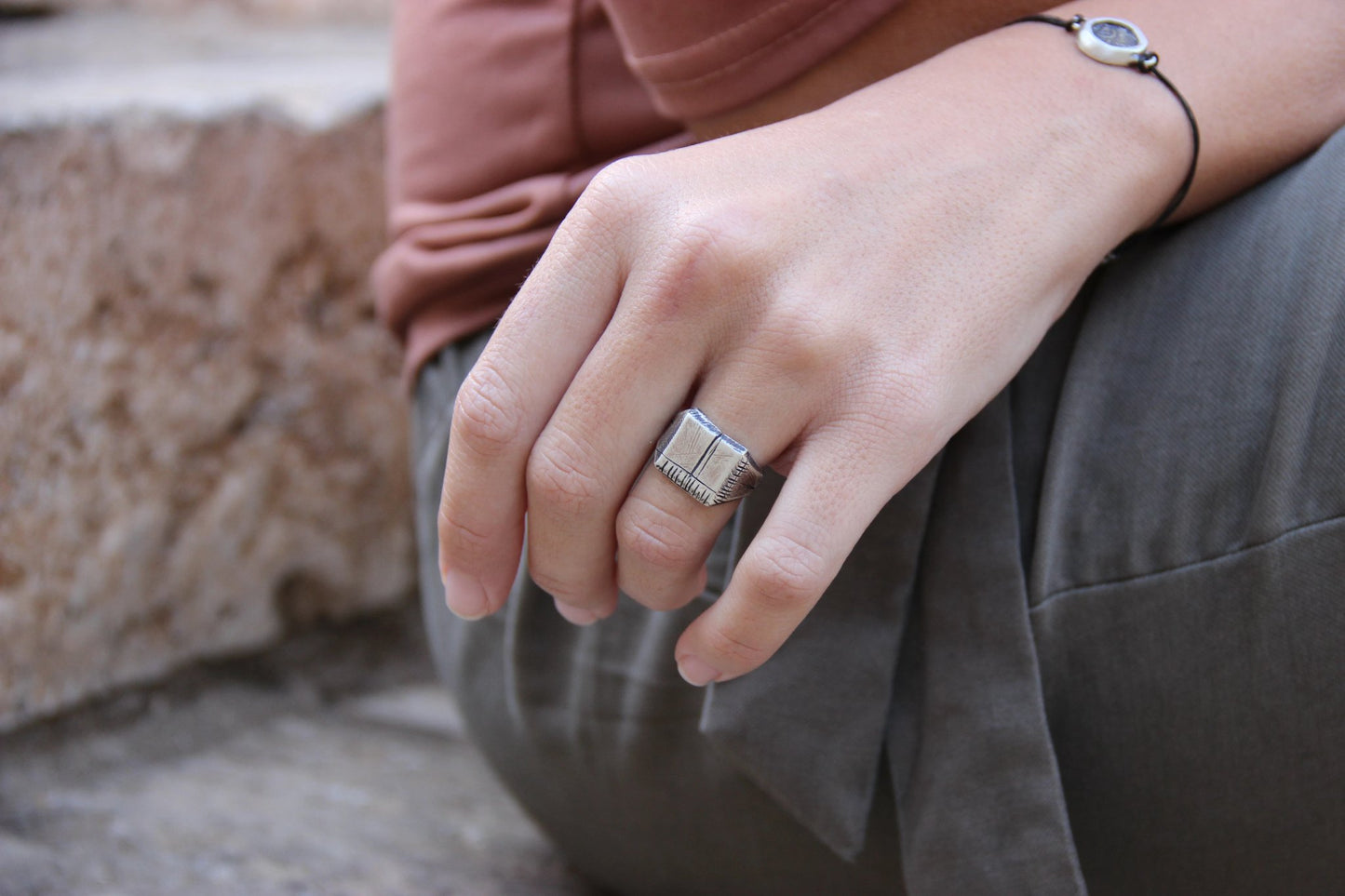 Carved Memories Ring