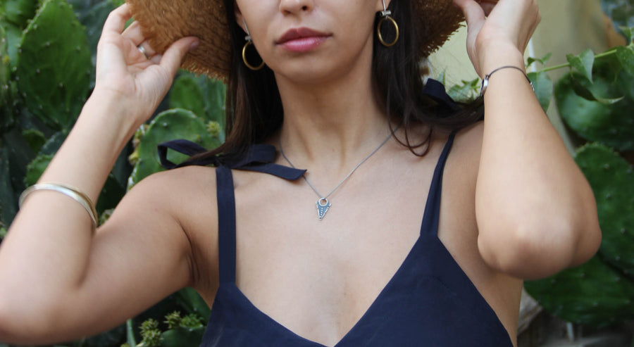 DOTTED PATH NECKLACE