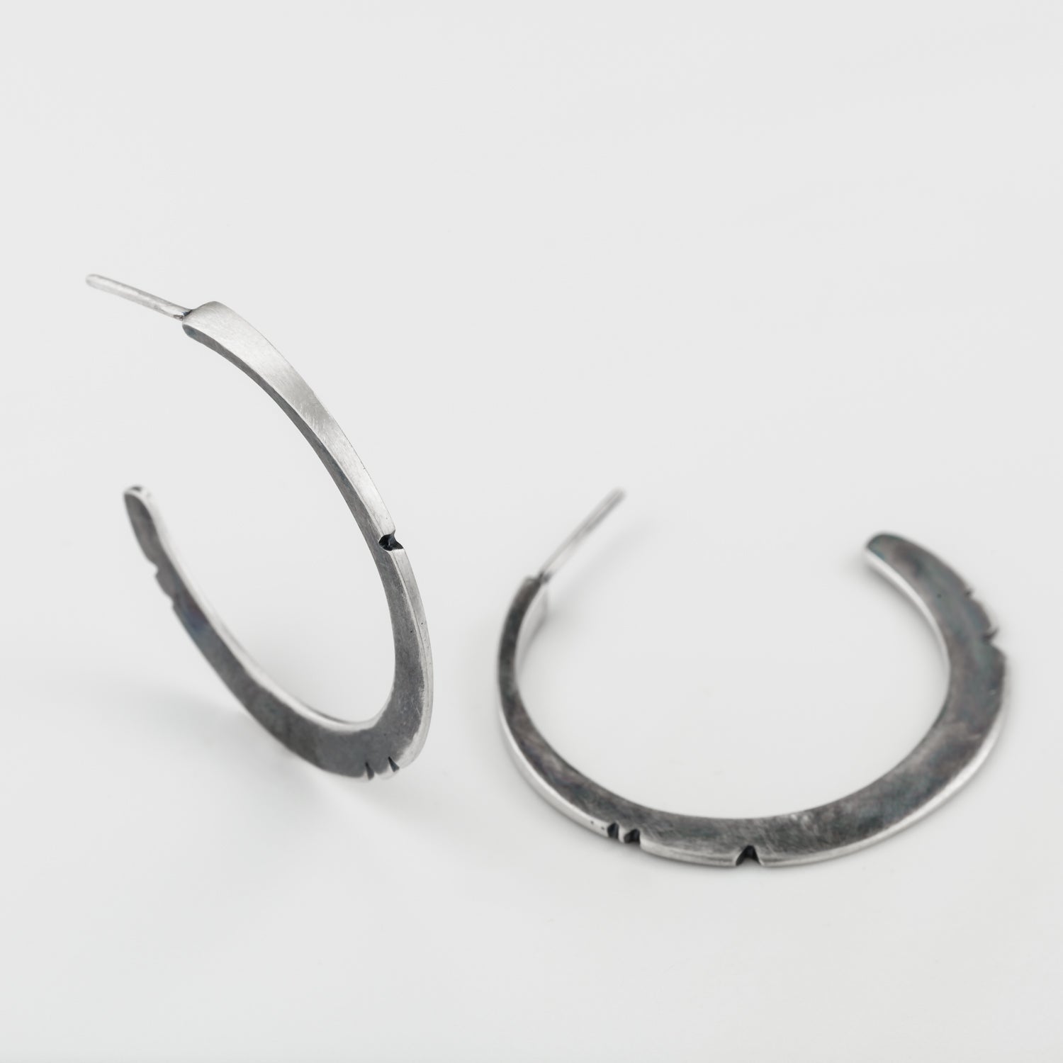 925 Sterling silver hoop earrings